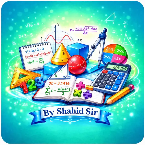 12th गणित By Shahid Sir